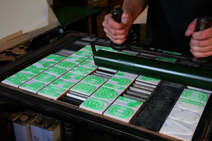 A23D, 3D-printed letterpress 