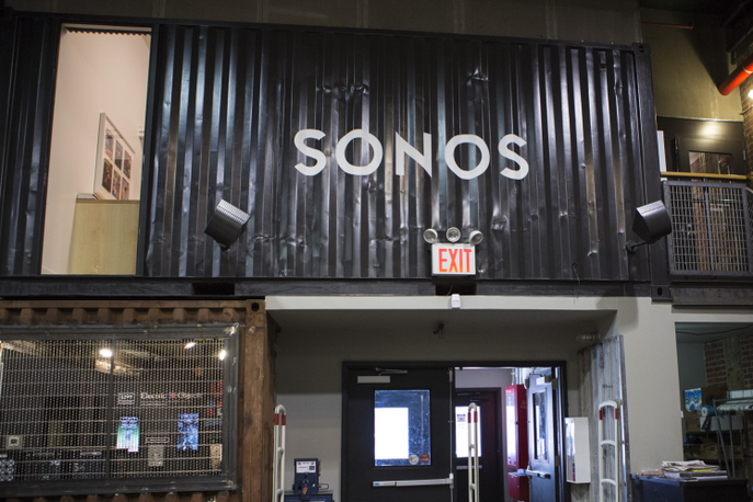 Sonos Listening Room in Rough Trade, New York