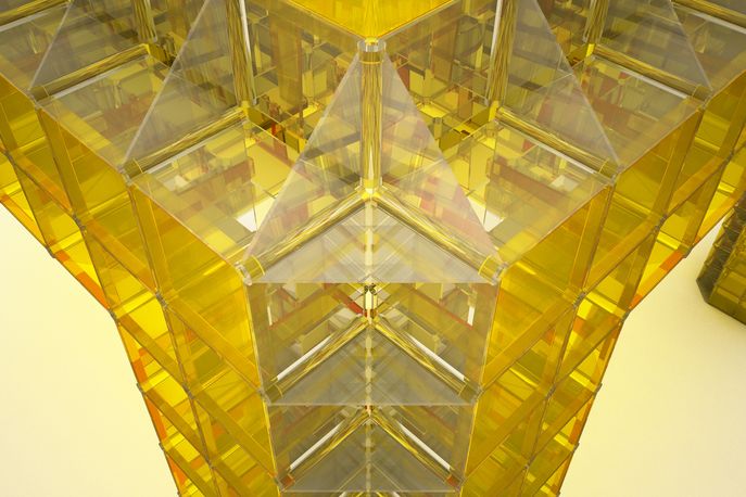 Grid Space table by Andy Martin