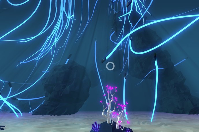 Deep virtual reality meditation game by Owen LL Lewis, Ireland