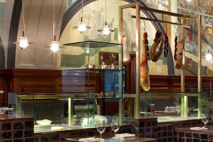 Royal Academy of Arts restaurant by Design Research Studio