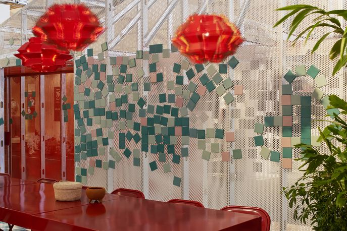 Sobremesa by Pedro&Juana and Airbnb at Design Miami 2016. Photography by James Harris.