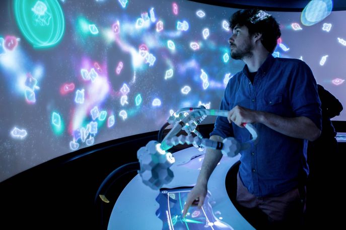The BioDesign Studio by Local Projects and The Extrapolation Factory at the Tech Museum of Innovation, San Jose