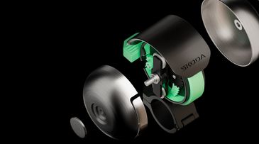 Škoda redesigns the bicycle bell for urban safety
