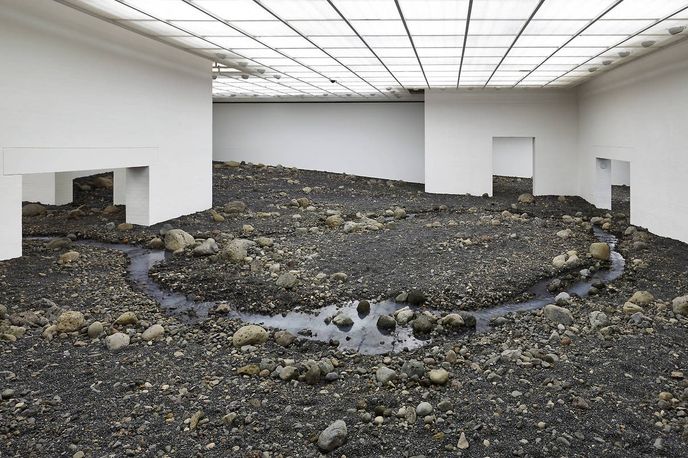 Riverbed by Olafur Eliasson, Louisiana Museum of Modern Art