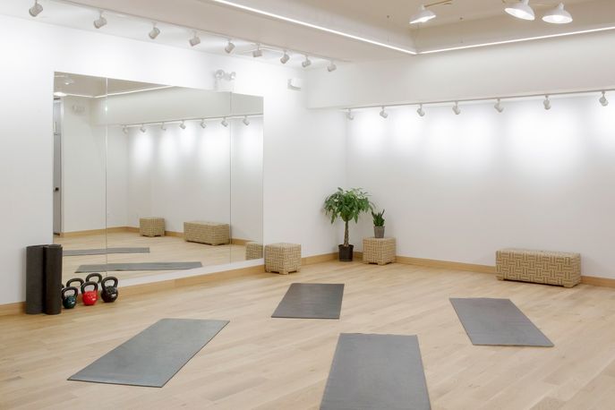 Hub Seventeen at Lululemon's Manhattan store, New York