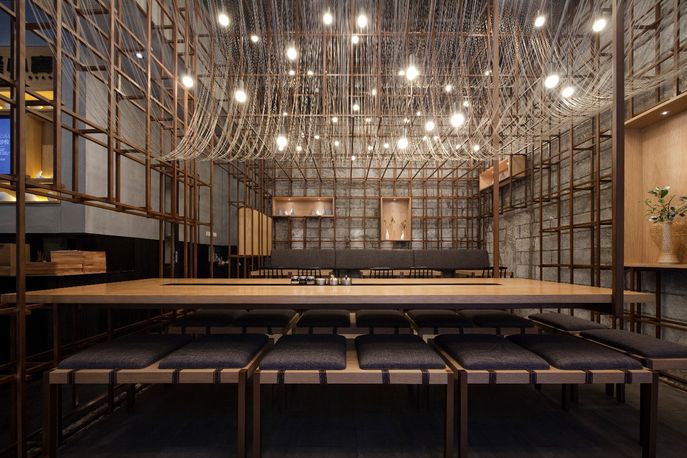 The Noodle Rack designed by Lukstudio, China