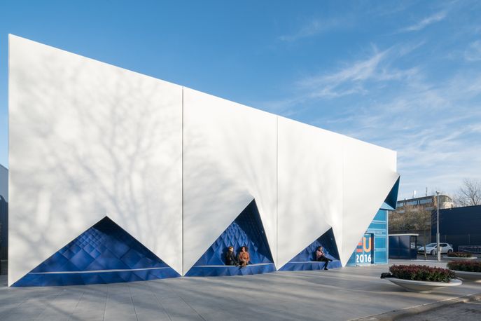The Europe Building by DUS Artchitects, Netherlands. Photography by Ossip van Duivenbode.