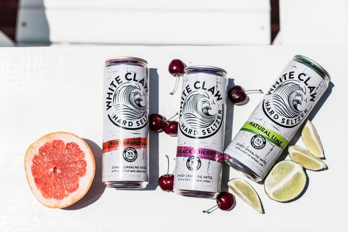 White Claw's spiked sparkling waters