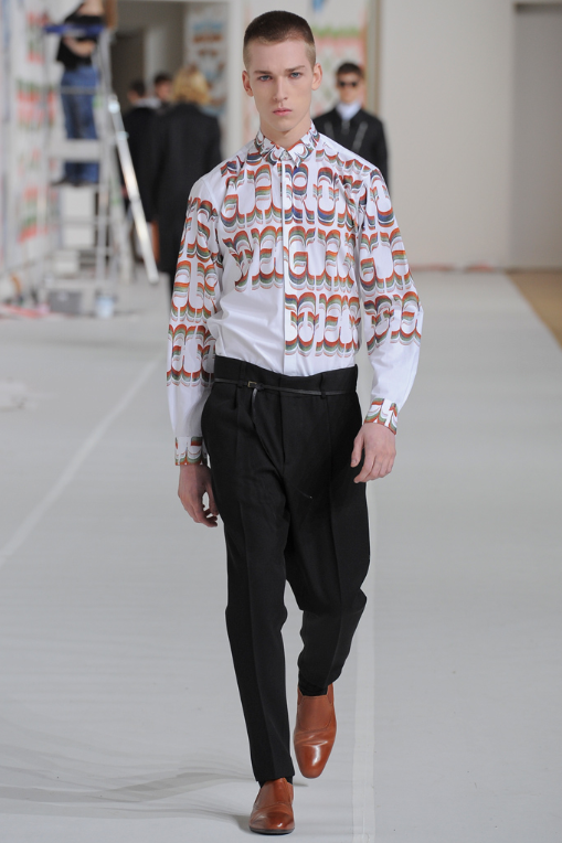 Dries van Noten menswear collection AW12