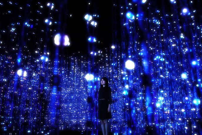Crystal Universe by teamLab, Silicon Valley