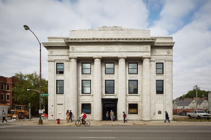The Stony Island Arts Bank created by the Rebuild Foundation, Chicago