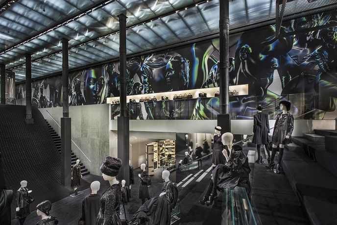 Prada store by 2 x 4