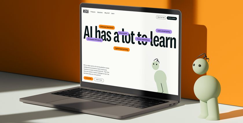 Ragged Edge develops humanised branding for AI platform Kili
