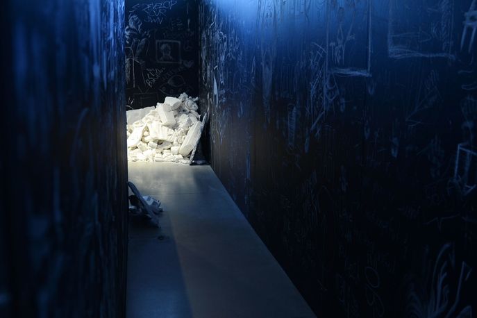 The Future Was Written by Daniel Arsham at Design Miami/ 2015