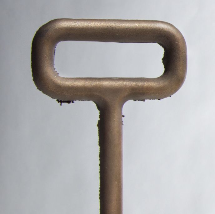 Copper lamp by Samuel Treindl and Tobias Sieber