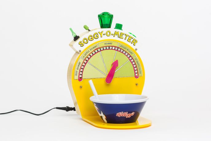 Soggy-O-Meter by Dominic Wilcox for Kelloggs, UK