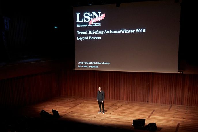 Beyond Borders Autumn/Winter 2015 LS:N Global Trend Briefing at Barbican, London