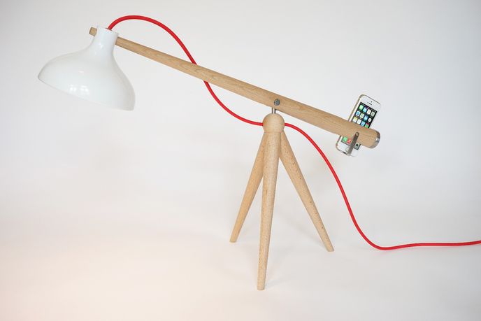 Balance Lamp by Weng Xingyu, Weimar