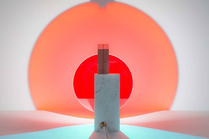 Day and Night lamp by Eleonore Delisse