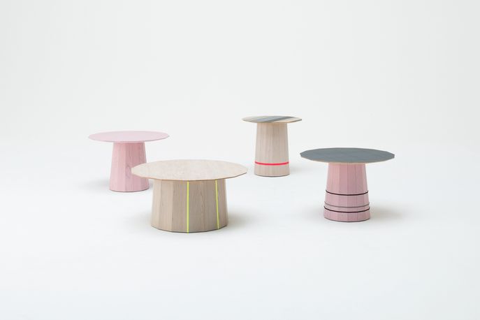 Colourwood Tables by Scholten Baijings, or Karimoku New Standard