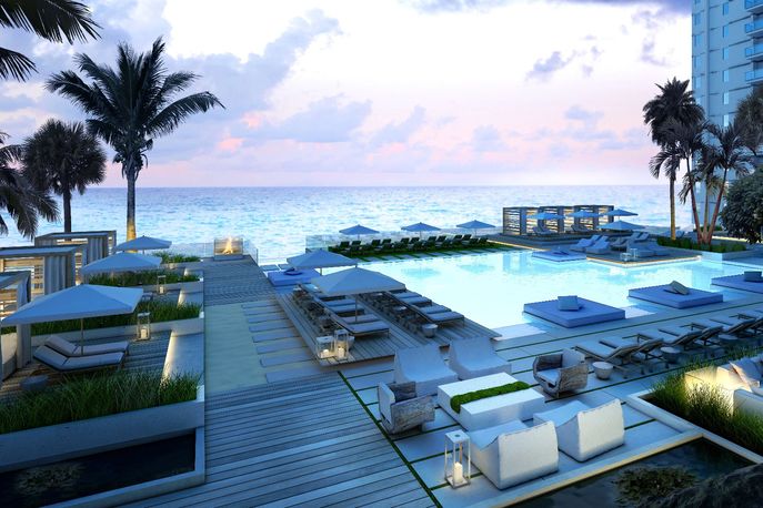 1 Hotel South Beach, Miami. Photogrpahy Eric Laingel