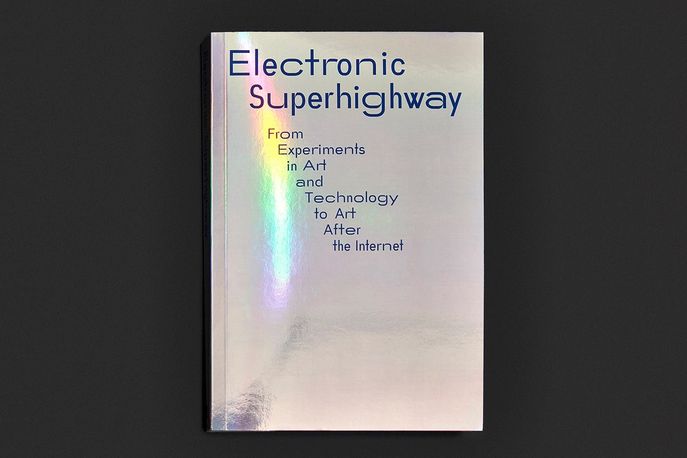 Electronic Superhighway exhibition catalogue designed by Julia, London