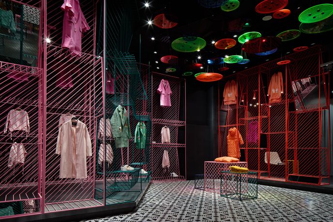 JOOOS Fitting Room by X+Living, China. Photography by Shao Feng