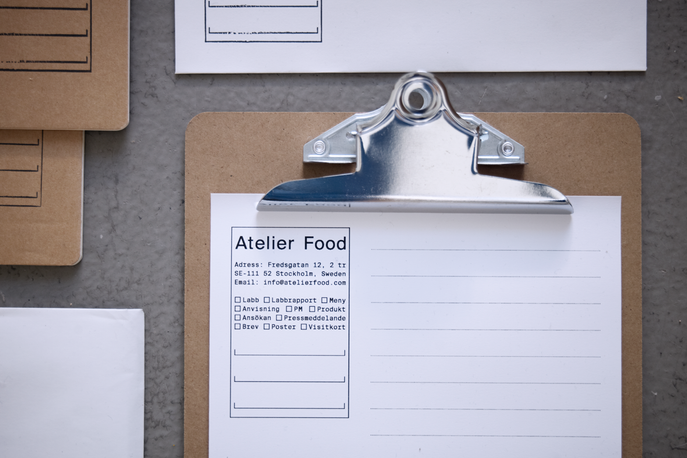 Atelier Food pop up restaurant