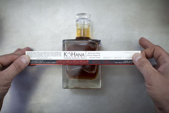 Ko Hana Agricole rum, Hawaii. Photography by Ari Espay and Liza Poleti
