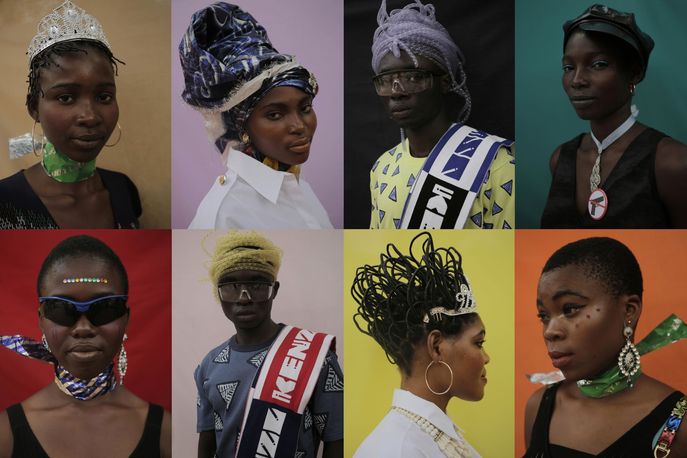 Unity is Strength by Akinola Davies Jr and Ibrahim Kamara for Kenzo, Nigeria. Photography by Ruth Ossai