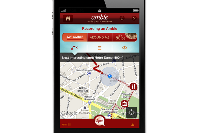 Louis Vuitton Amble app