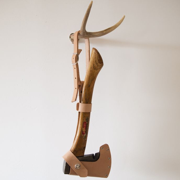 Camp Axe Sheath by Wood & Faulk