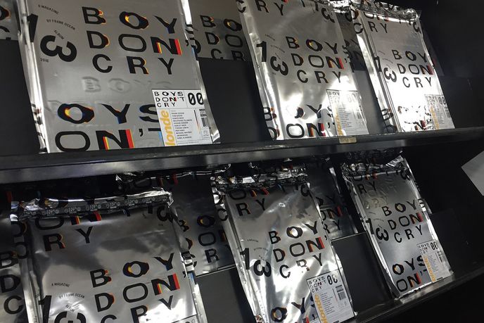 Boys Don’t Cry magazine by Frank Ocean