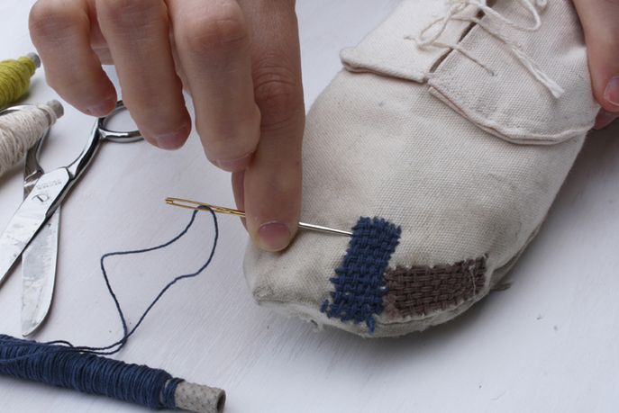 Eugenia Morpurgo Repair It Yourself shoes