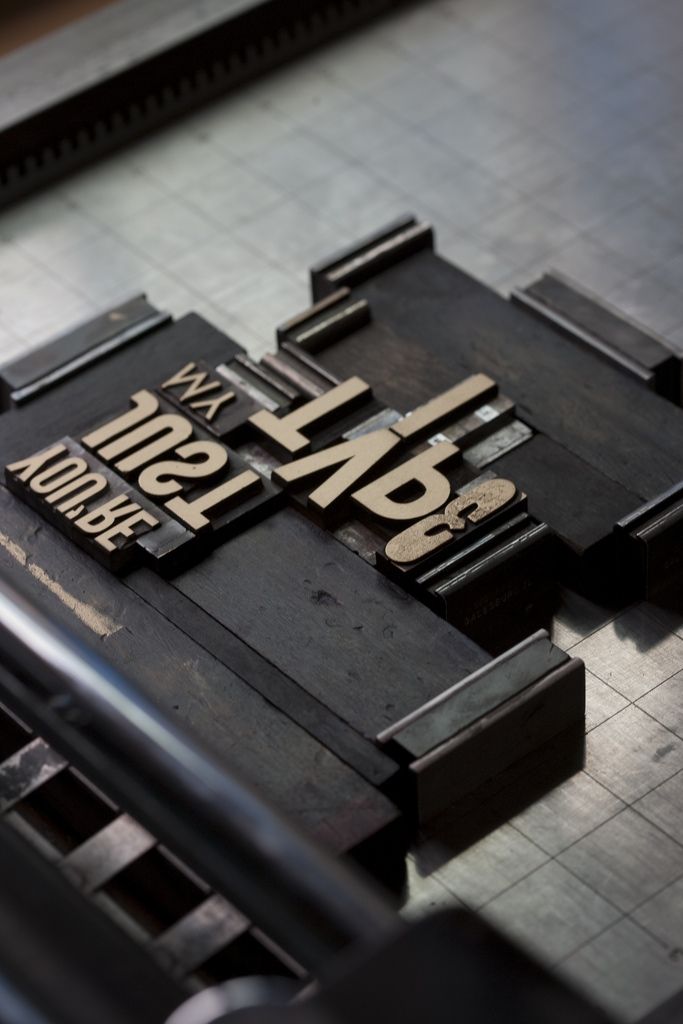 Kyle Durrie, Moveable Type (Type Truck) photography by Patrick Cheatham