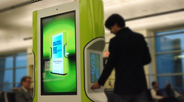Tickets, please: Movie kiosks pop up in airports