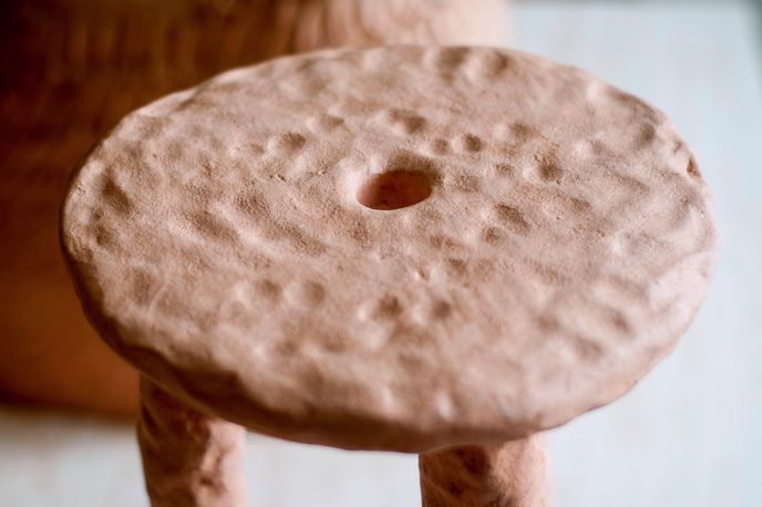 Terracotta Furniture by Chris Wolston for Sight Unseen OFFSITE