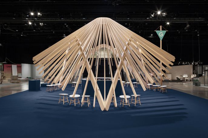 Note Design Studio for the Greenhouse hall exhibition at the Stockholm Furniture Fair 2014