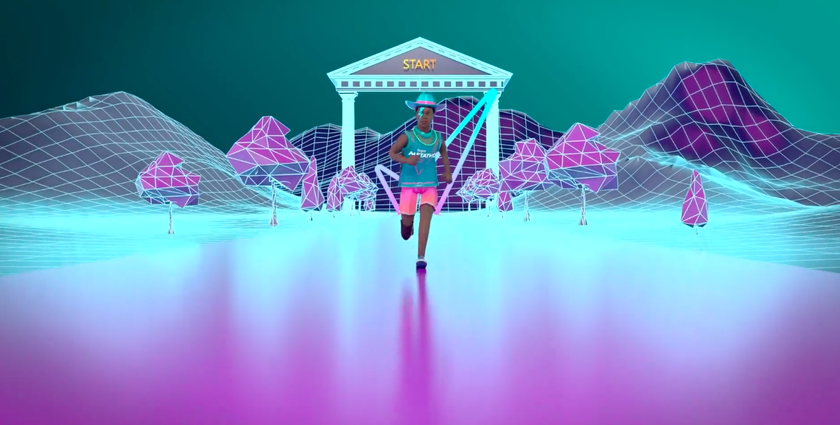 A deodorant brand hosts a marathon in the Betterverse