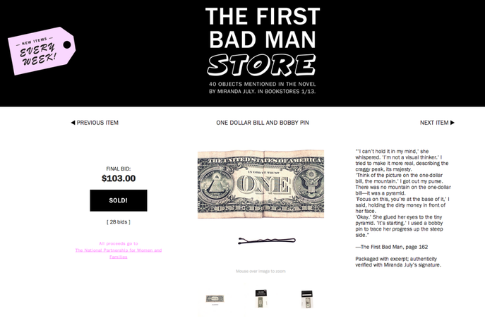 The First Bad Man Store, Miranda July