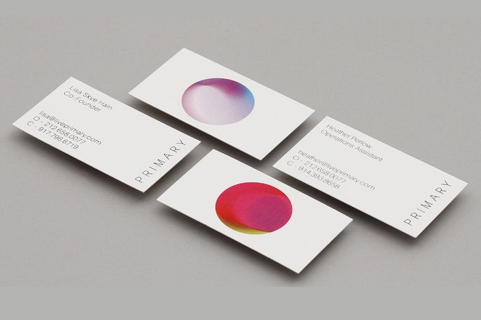 Primary branding by DIA, New York