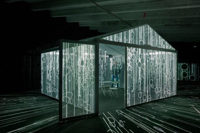 Insideout by Leigh Sachwitz at the Perspective Playground exhibition by Olympus, Paris