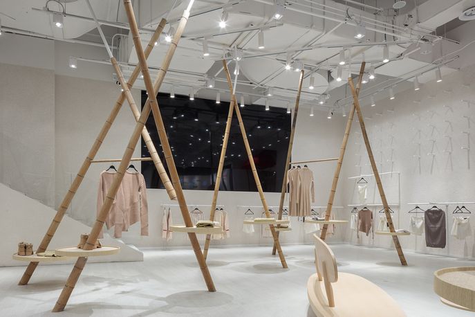 JOOOS Fitting Room by X+Living, China. Photography by Shao Feng