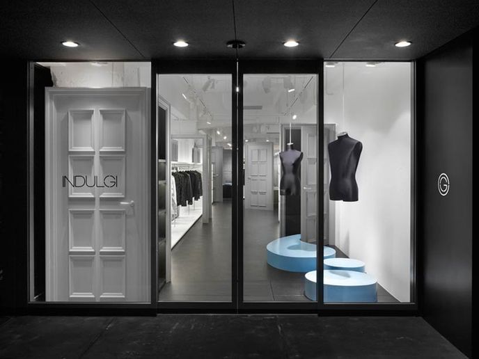 Indulgi interior designed by Nendo