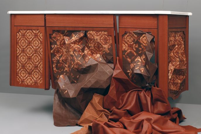 Inlay Commode, Fendi Craft Alchemy by Elisa Strozyk and Sebastian Need