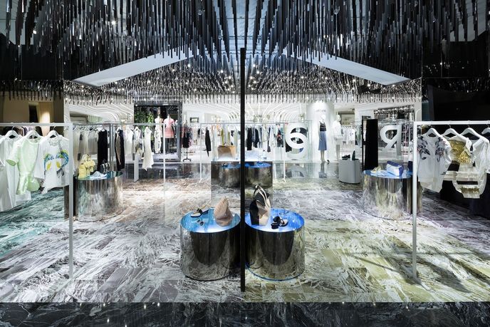 Philip Lim pop up by Schemata Architects