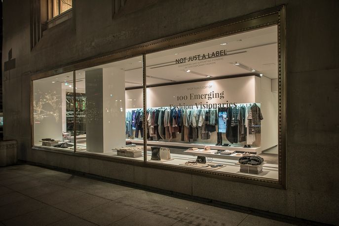 Not Just A Label pop up store at the Waldorf Astoria Hotel, New York