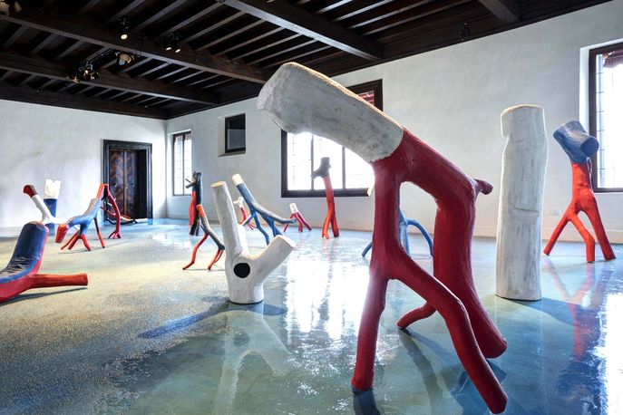 Becoming Marni exhibition with Véio at Venice Biennale.