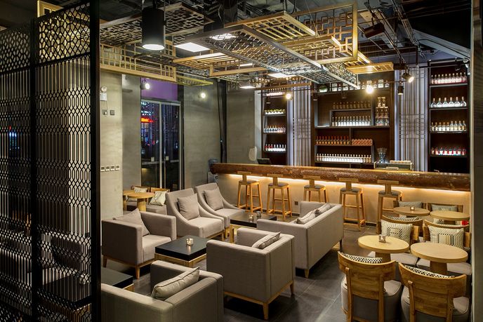En Vain Beijiu bar designed by United Design Practice, Beijing